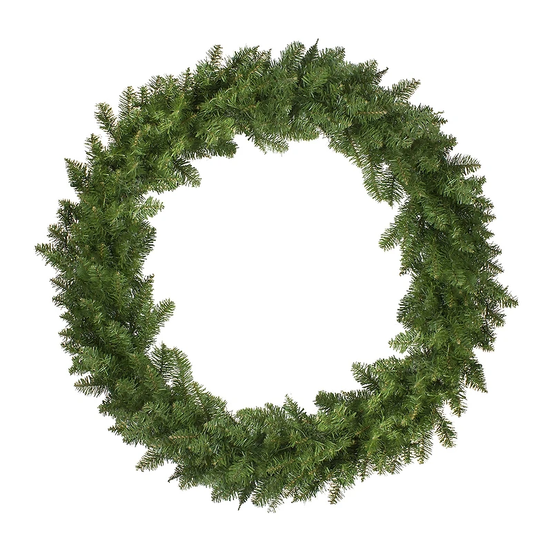Eastern Pine Artificial Christmas Wreath - 48-Inch Unlit