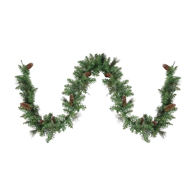 9' x 10'' Yorkville Pine Artificial Christmas Garland - Unlit