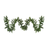 9' x 12'' Mixed Green Canyon Pine Artificial Christmas Garland - Unlit