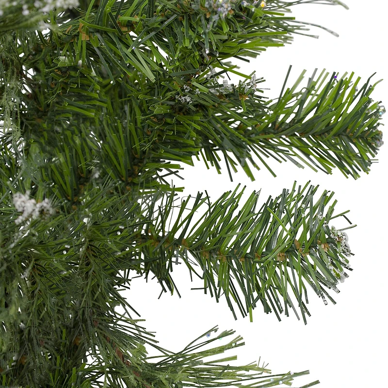 Snow Mountain Pine Artificial Christmas Wreath - 24 Inch  Unlit