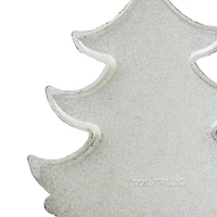 3'' Silver Plated DOTS Candy Logo Christmas Tree Ornament with European Crystals