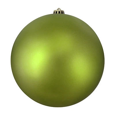 Matte Kiwi Green Shatterproof Christmas Ball Ornament 12'' (300mm)