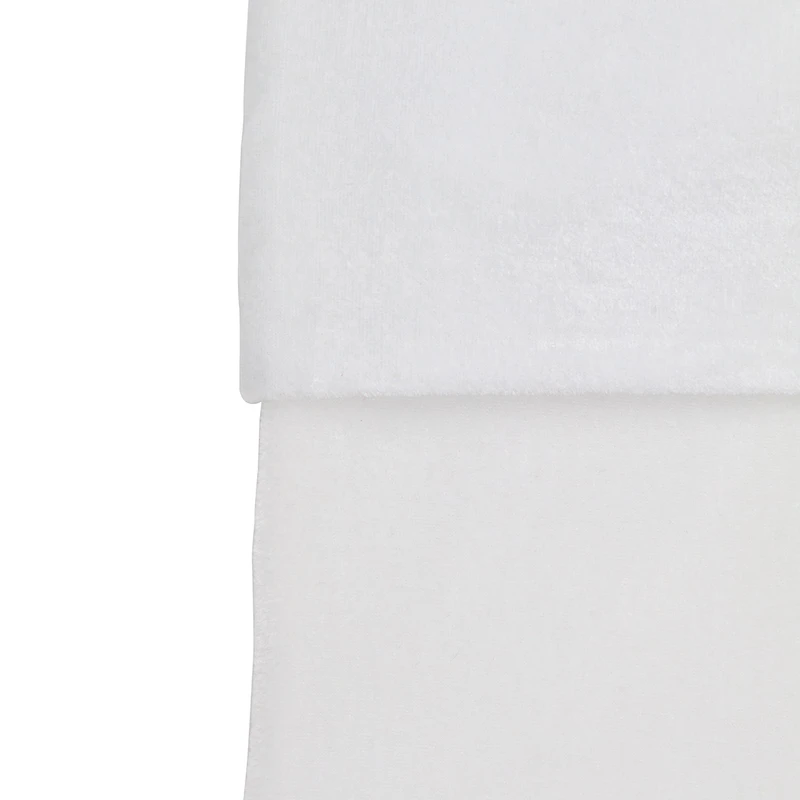 18'' White Traditional Hanging Christmas Stocking
