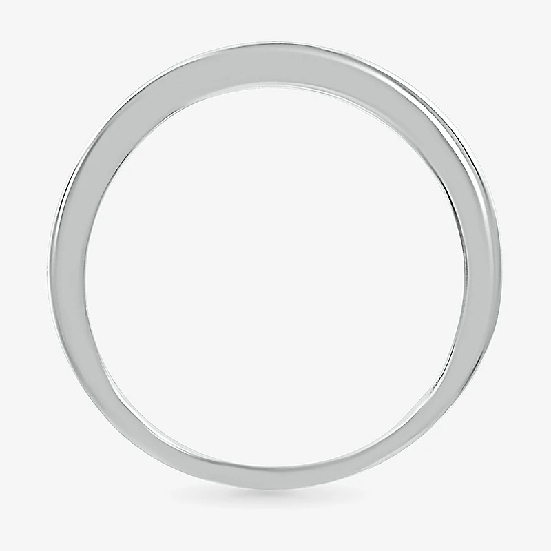 Mens 2.5MM 1/6 CT. T.W. Natural White Diamond 10K Gold Wedding Band