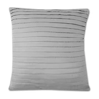 Sweet Home Collection™ 4 Piece Buffalo Plaid Design Reversible to Solid Color with Shams & Throw Pillows
