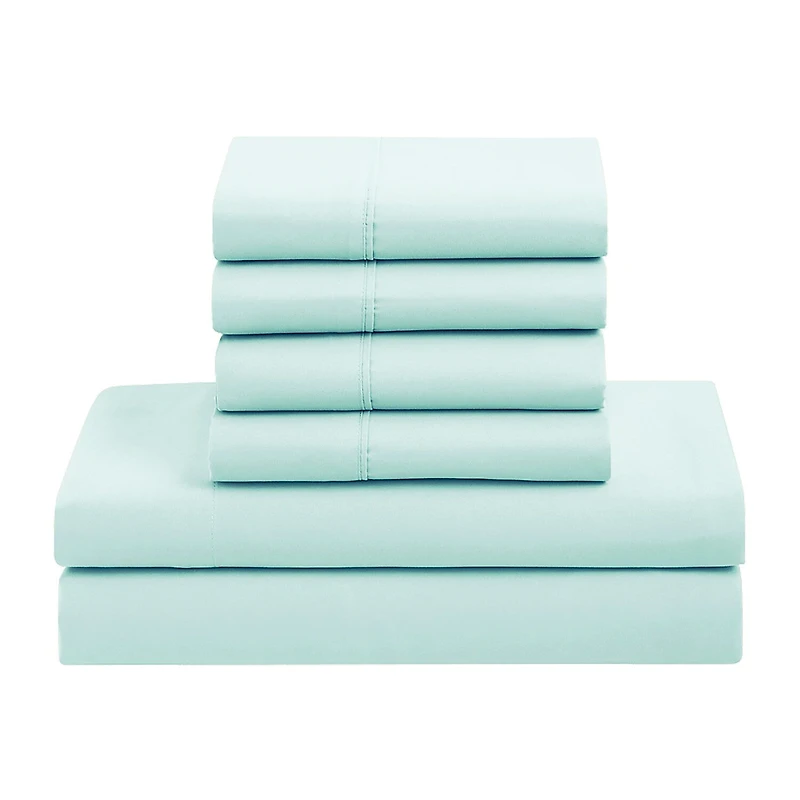 Sweet Home Collection™ All Season Down Alternative Reversible Complete Bedding Set with Sheets