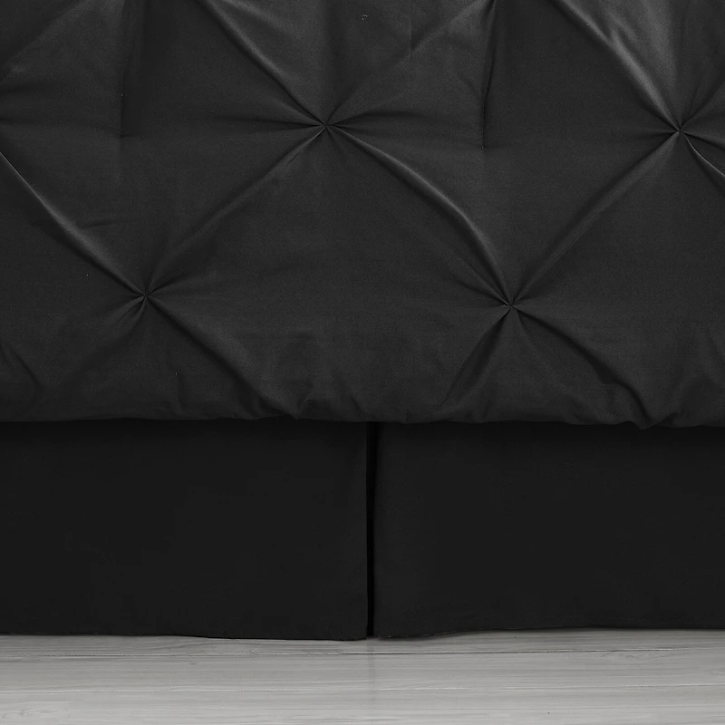Sweet Home Collection™ Embossed Checkered Bed A Bag All Season Complete Set