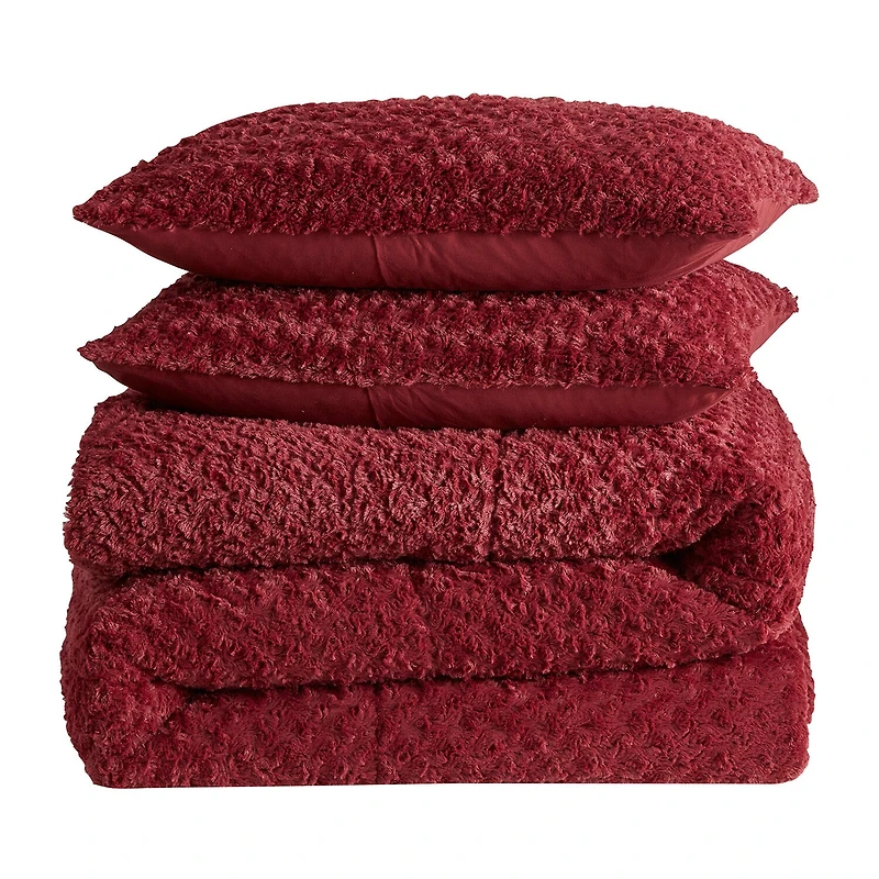 Sweet Home Collection™ Animal Faux Fur Ultra Soft Comforter Set with Shams