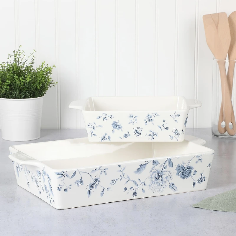 Martha Stewart Empress Bouquet 2-pc. Bakeware Set