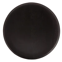 Linden Street Black Wood Charger Plate