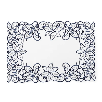 Homewear Olean Scroll Embroidered Placemat