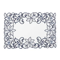 Homewear Olean Scroll Embroidered Placemat
