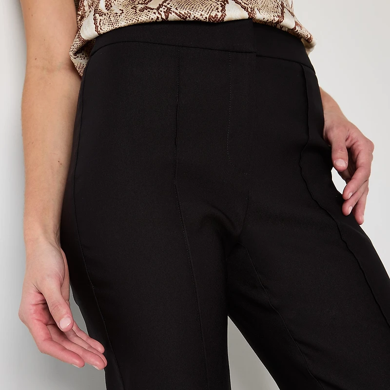Worthington Womens Slim High Rise Pant