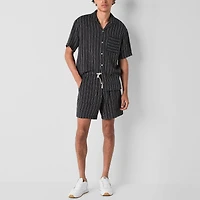 Arizona 6" Mens Textured Pull-On Short