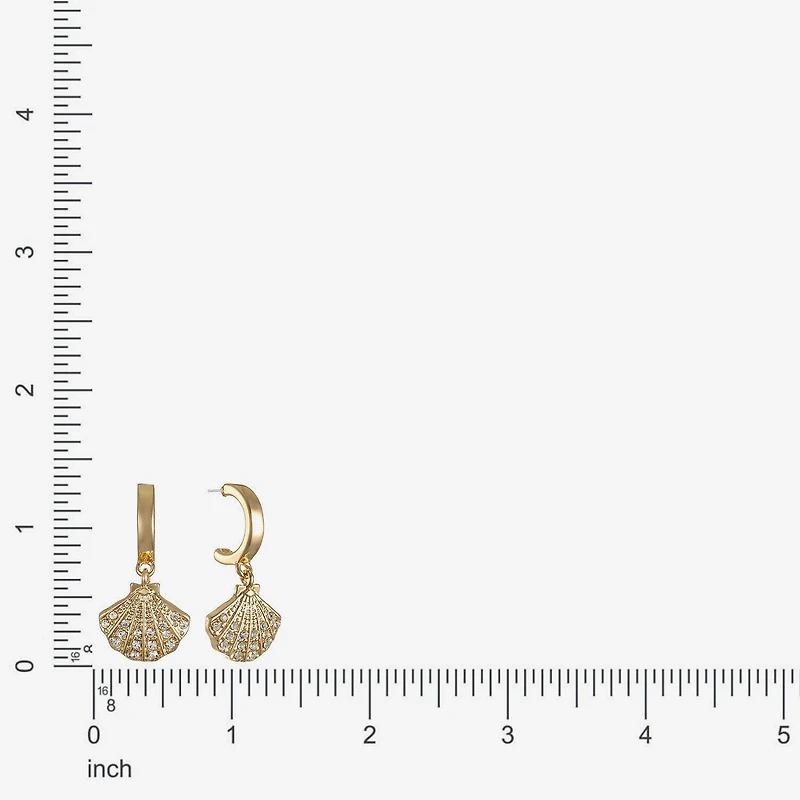 Monet Jewelry Womens Glass Drop Earrings