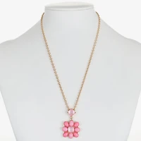 Liz Claiborne Womens 17 Inch Pendant Necklace
