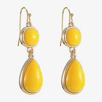Liz Claiborne Womens Drop Earrings
