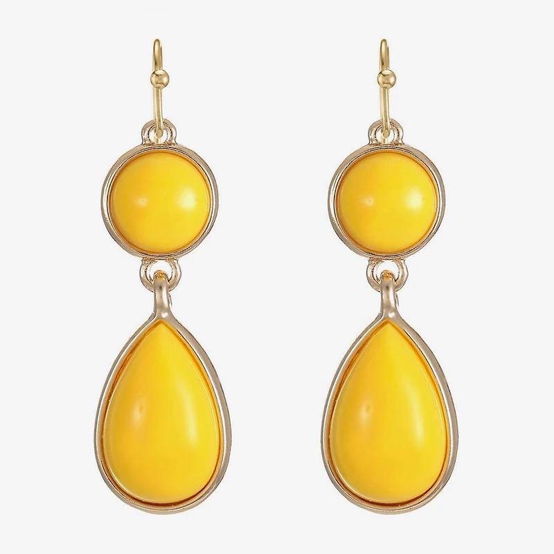 Liz Claiborne Womens Drop Earrings