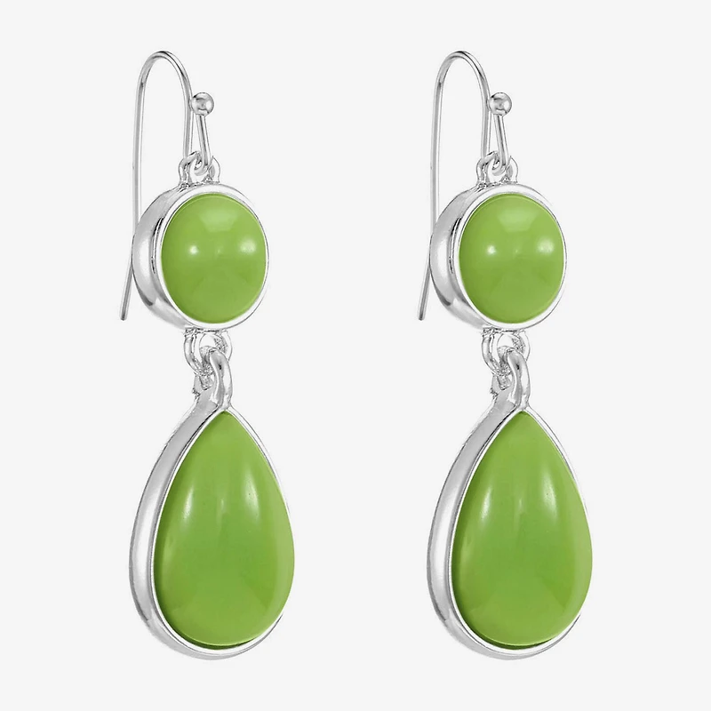 Liz Claiborne Womens Drop Earrings