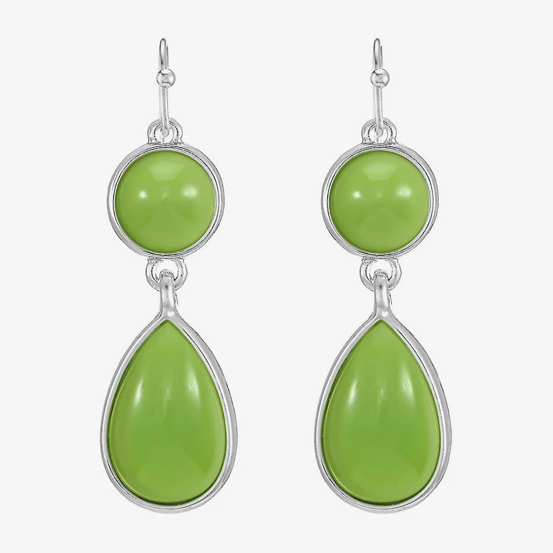 Liz Claiborne Womens Drop Earrings
