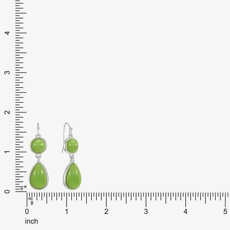 Liz Claiborne Womens Drop Earrings