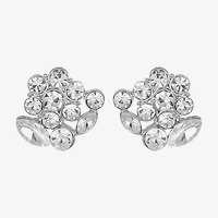 Monet Jewelry Glass 18mm Round Stud Earrings