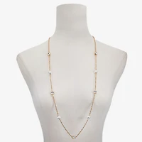 Monet Jewelry Womens Glass Inch Strand Necklace