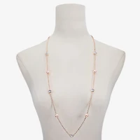 Monet Jewelry Womens Glass 36 Inch Strand Necklace