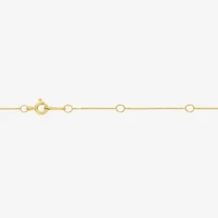 G-H / Si2-I1) Womens 2/3 Ct. T.W. Lab Grown White Diamond 10K Gold 18 Inch Pendant Necklace