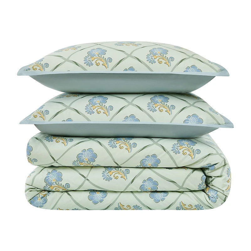 Brooklyn Loom Olivia 3-pc. Easy Care Duvet Cover Set