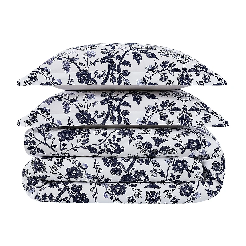 Brooklyn Loom Ava Floral 3-pc. Easy Care Duvet Cover Set