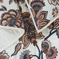Cannon Chloe Jacobean Easy Care Quilt Set