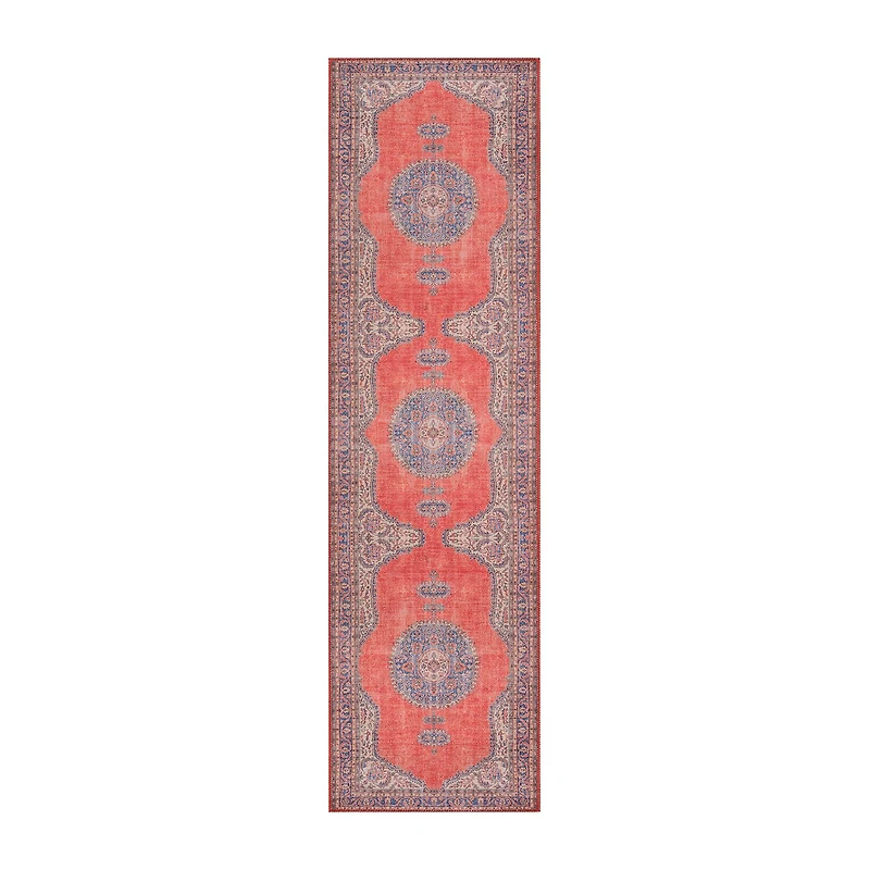 Momeni Afshar 12 Medallion Indoor Rectangular Accent Rug