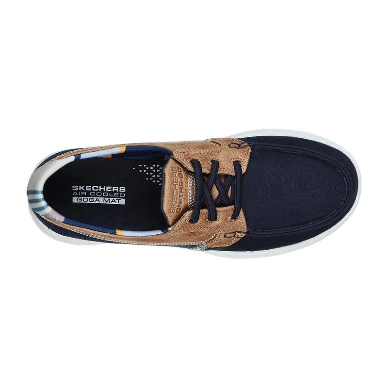 Skechers Go Walk Lite Vista Playa Womens Boat Shoes