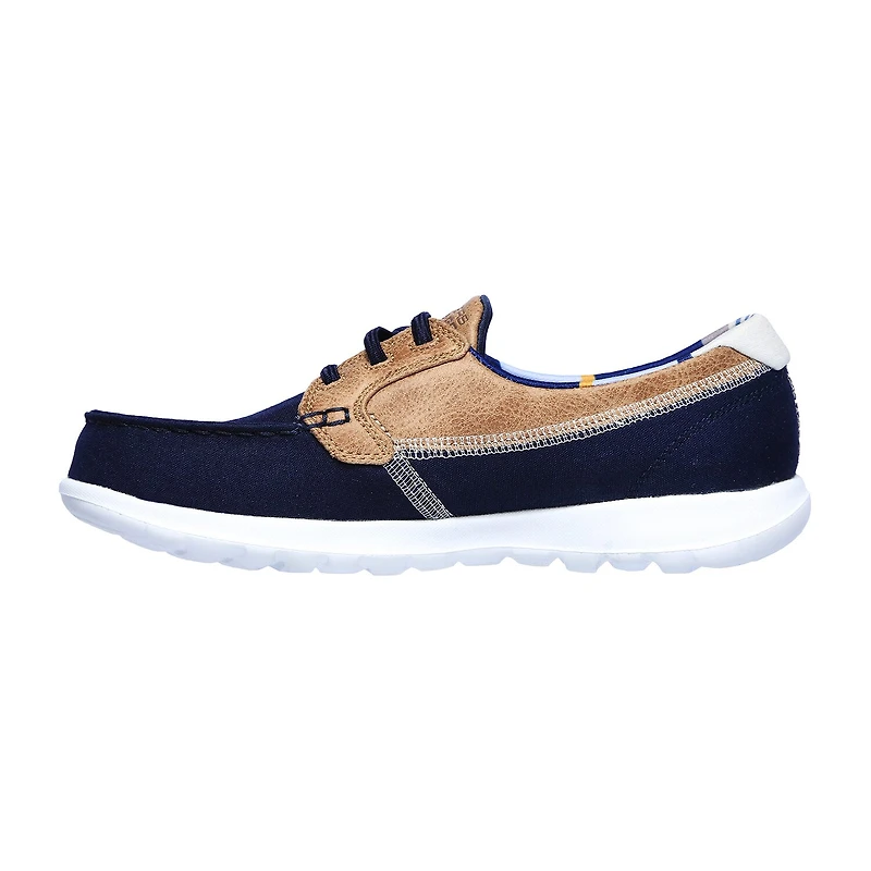 Skechers Go Walk Lite Vista Playa Womens Boat Shoes