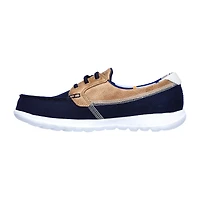 Skechers Go Walk Lite Vista Playa Womens Boat Shoes