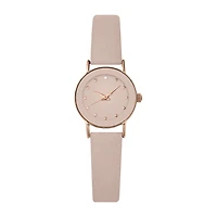 Geneva Womens Pink Strap Watch Pt3128rgbh