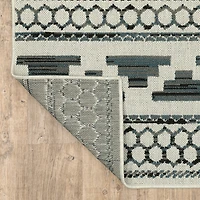 Covington Home Trieste Tribal Geometric Indoor Outdoor Rectangular Area Rug