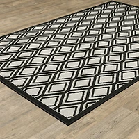 Covington Home Trieste Double Diamond Indoor Outdoor Rectangular Area Rug