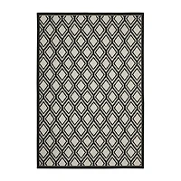 Covington Home Trieste Double Diamond Indoor Outdoor Rectangular Area Rug