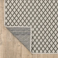 Covington Home Trieste Lattice Diamond Indoor Outdoor Rectangular Runner