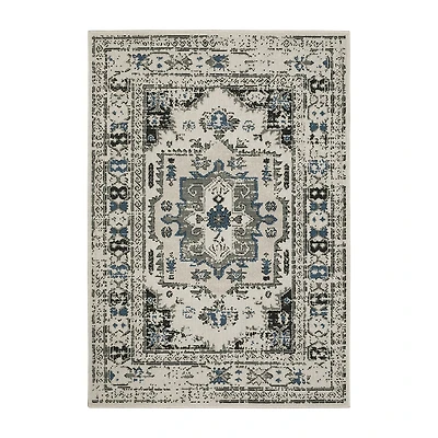 Covington Home Trieste Vintage Medallion Indoor Outdoor Rectangular Area Rug