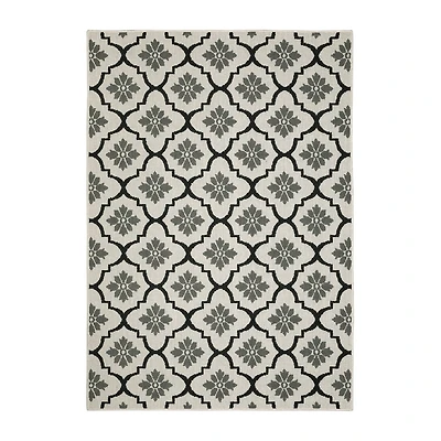 Covington Home Trieste Moroccan Lattice Geometric Indoor Outdoor Rectangular Area Rug