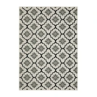 Covington Home Trieste Moroccan Lattice Geometric Indoor Outdoor Rectangular Area Rug
