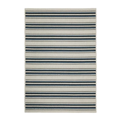 Covington Home Trieste Class Stripe Indoor Outdoor Rectangular Area Rug