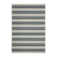 Covington Home Trieste Class Stripe Indoor Outdoor Rectangular Area Rug