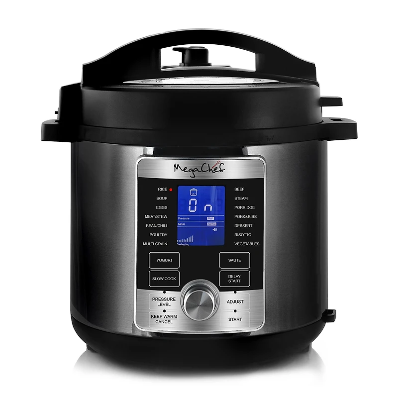 MegaChef Stainless Steel Pressure Cooker