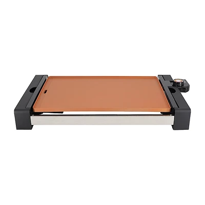 Megachef Copper-Coated 22in. Non-Stick Electric Grill