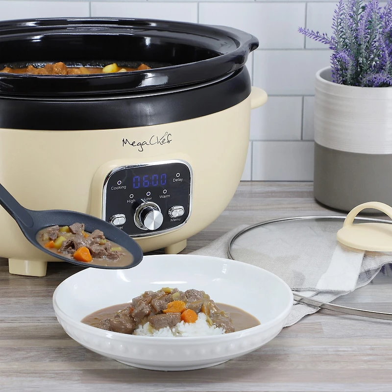 MegaChef 3 Qt Slow Cooker