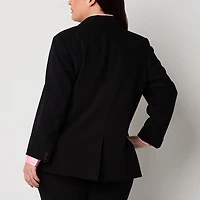 Worthington Womens Plus Regular Fit Blazer